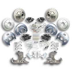 The Right Stuff Street Series Disc Brake Conversion Kits TWK6346B
