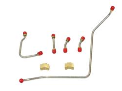 The Right Stuff Fuel Pump to Carburetor Lines for 1968-1969 CORVETTE - VPC6829