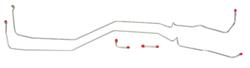 The Right Stuff Automatic Transmission Cooler Lines for 1972-1975 CORVETTE - VTC7201S