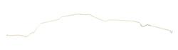 The Right Stuff Front to Rear Fuel Lines for 1965-1967 CHEVY II - XGL6202S