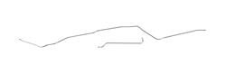 The Right Stuff Front to Rear Fuel Lines XGL6235