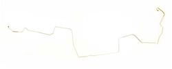 The Right Stuff Front to Rear Brake Lines for 1967 CHEVY II - XIN6701