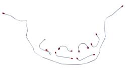 The Right Stuff Brake Line Sets for 1967 CHEVY II - XKT6704S