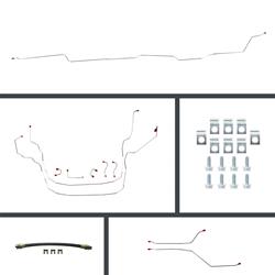 The Right Stuff Brake Line Sets for 1966 CHEVY II - XOP66H4