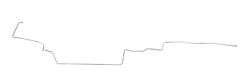 The Right Stuff Front to Rear Fuel Lines for 1973 DART, DUSTER, VALIANT - YGL7304