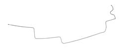 The Right Stuff Front to Rear Brake Lines for 1964-1965 BARRACUDA, DART, VALIANT - YIN6502S