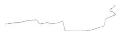 The Right Stuff Front to Rear Brake Lines for 1973 DUSTER, SCAMP, VALIANT - YIN7302S