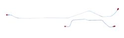 The Right Stuff Brake Line Sets for 1963-1966 VALIANT, DART, 1964-1966 BARRACUDA - YRA6502