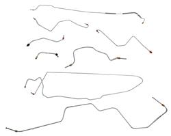 The Right Stuff Brake Line Sets for 1968-1969 MUSTANG - ZBS2009
