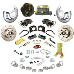 The Right Stuff Street Series Disc Brake Conversion Kits for 1964-1966 COMET, CYCLONE, MUSTANG - ZDC6405S