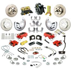 The Right Stuff 4-Wheel Disc Brake Conversion Show 'N Go Kits for 1967-1969 COMET, CYCLONE, MUSTANG - ZDC6748Z