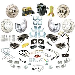 The Right Stuff 4-Wheel Disc Brake Conversion Show 'N Go Kits ZDC6758S