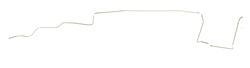 The Right Stuff Front to Rear Fuel Lines for 1964 MUSTANG - ZGL6401S