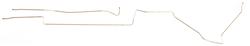 The Right Stuff Front to Rear Fuel Lines for 1967 MUSTANG - ZGL6703S