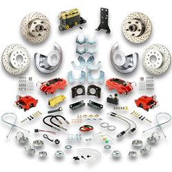 The Right Stuff 4-Wheel Disc Brake Conversion Show 'N Go Kits ZSD6455Z