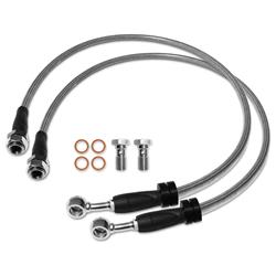 JEEP Brake Hoses, Sets - Braided stainless steel Brake Hose Outer Material  - Free Shipping on Orders Over $109 at Summit Racing