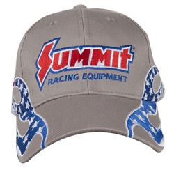 Summit Racing Equipment® Patriotic Flame Caps SMC26