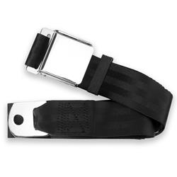 RetroBelt 2-Point Lap Seat Belts 258-BLK-75-21