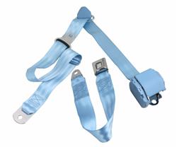 RetroBelt 3-Point Retractable Lap and Shoulder Seat Belt Systems RB-557HKT-PDB-BE