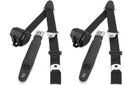 RetroBelt Seat Belts RB-6573MUSTKT-BLK-BU