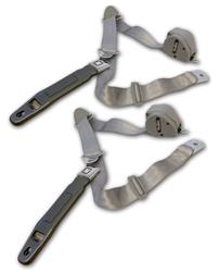 RetroBelt Seat Belts RB-6573MUSTKT-GRY-BE