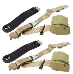 RetroBelt Seat Belts RB-6573MUSTKT-TAN-BU