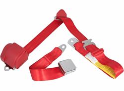RetroBelt 3-Point Retractable Lap and Shoulder Seat Belt Systems RB-7073ZKT-BRD
