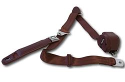 RetroBelt 3-Point Retractable Lap and Shoulder Seat Belt Systems RB-6475GMKT-BRG-BU