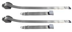 RetroBelt 3-Point Retractable Lap and Shoulder Seat Belt Systems RB-7391GMTKKT-GRY