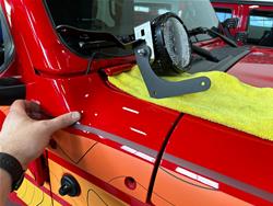 Artec Industries JL/JT A-Pillar Single LED Light Mounts for 2020-2024 GLADIATOR, 2018-2024 WRANGLER - JL5606