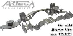 Artec Industries 8.8 in. Modular Axle Trusses for 1997-2006 WRANGLER - TR8801