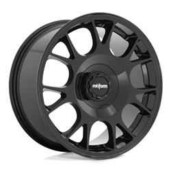 Rotiform R187 TUF-R Gloss Black Wheels 18x8.5