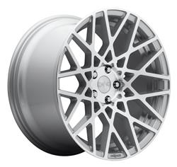 Rotiform R110 BLQ Silver Machined Wheels 18x8.5