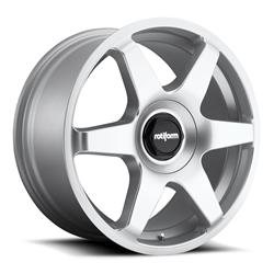 Rotiform R114 SIX Gloss Silver Wheels 18x8.5