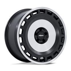 Rotiform ZBF Matte Black Wheels with Machined Accents 19x11