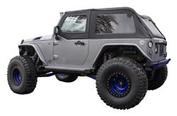 RT Off-Road Bowless Soft Tops for 2007-2017 WRANGLER, 2018 WRANGLER JK - BRT20035T