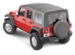 RT Off-Road Replacement Soft Tops for 2010-2017 WRANGLER, 2018 WRANGLER JK - RT11235T