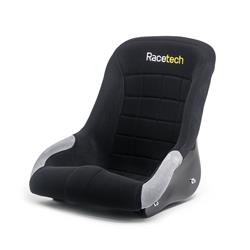 Racetech USA Lowback Black Fabric Seat RT4000WXLB-116