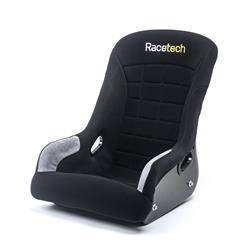 Racetech USA Lowback Black Fabric Seat RT1000LBHG-116