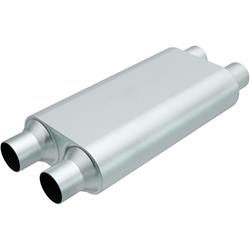 Rumble Exhaust Chambered Steel 2.25 Inch Muffler R24554