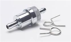 Russell Billet Aluminum Street 40 Microns Fuel Filter with 0.313 in. Inlet Size 645060
