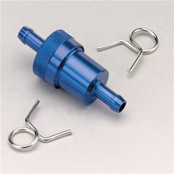 Russell Billet Aluminum Street 40 Microns Fuel Filter with 0.313 in. Inlet Size 645080
