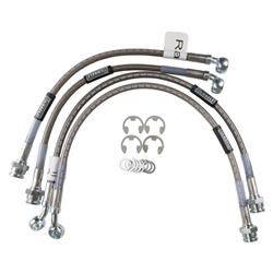 Russell Street Legal Brake Line Kits for 2003-2006 350Z, G35 - 686910