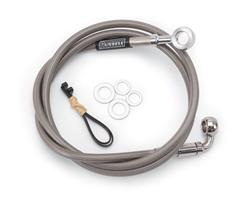 Russell Pro Swivel Brake Hoses for 1995-1999 FXD DYNA SUPER GLIDE, 1987-2003 XLH883HUG SPORTSTER 883 HUGGER - R08983