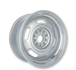 REV Wheels 107 Classic Rally Series Silver Wheels 18x8