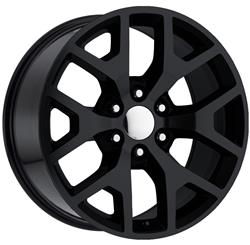 REV Wheels 586 Series OE Replica Gloss Black Wheels 22x9
