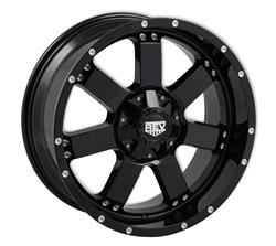 REV Wheels 885 Series Offroad Gloss Black Wheels 17x9