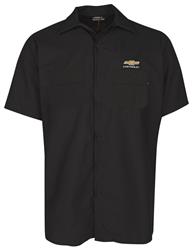 Chevrolet Gold Bowtie Men's Work Shirt