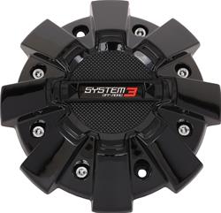System 3 Offroad Wheel Center Caps CAPS3-170