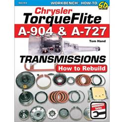 SA Design Chrysler Torqueflite A-904 & A-727 Transmissions: How to Rebuild SA394